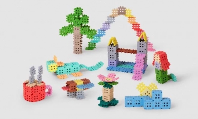 Bouwstenen Mini Pastel 140 stuks