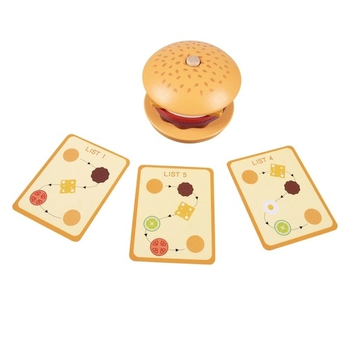 Kruzzel hamburger en bois 22673