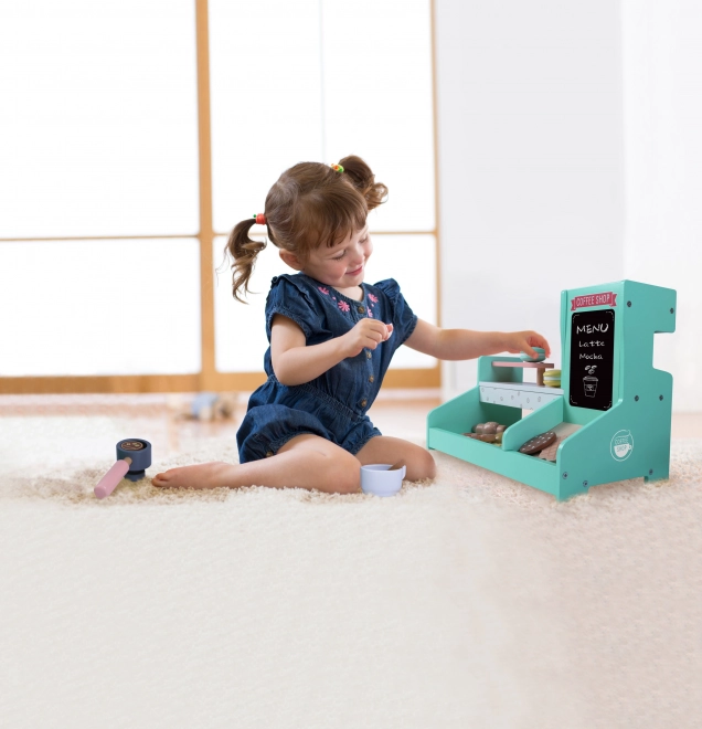Houten koffie café voor kinderen ECO TOYS