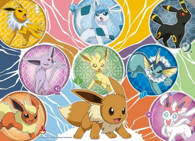 Pokémon puzzle 4x100 pieces