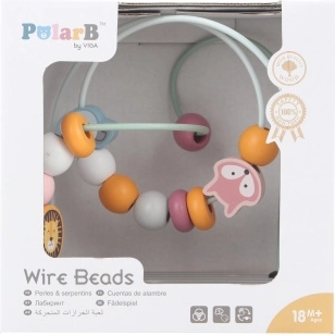 Viga PolarB Wooden Bead Maze Montessori