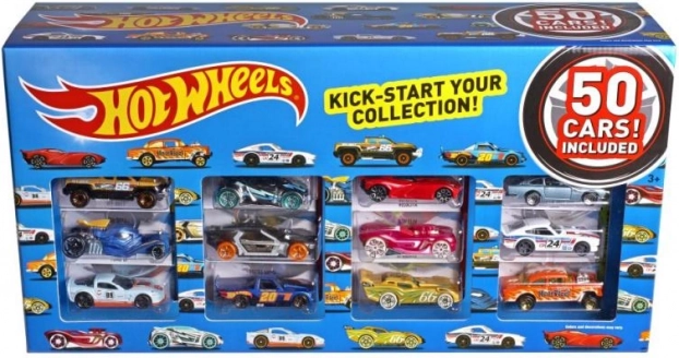 Hot Wheels auto-set 50 stuks