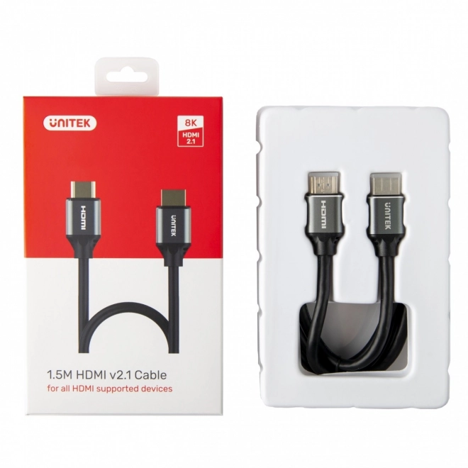 HDMI cable Unitek 5m v2.1 8K 120Hz UHD