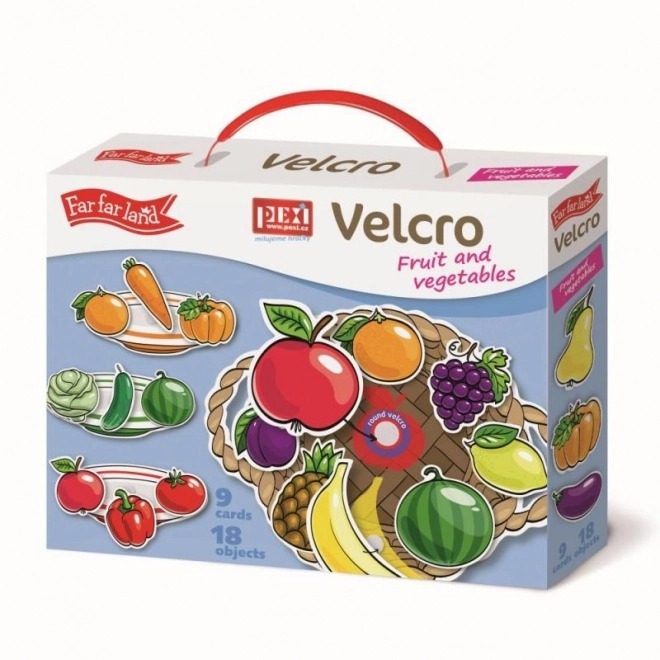 Velcro Puzzle - Fruits and Vegetables