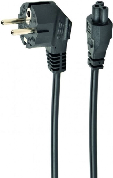 Power cable C5 connector (cloverleaf) 0.5 m with VDE certification