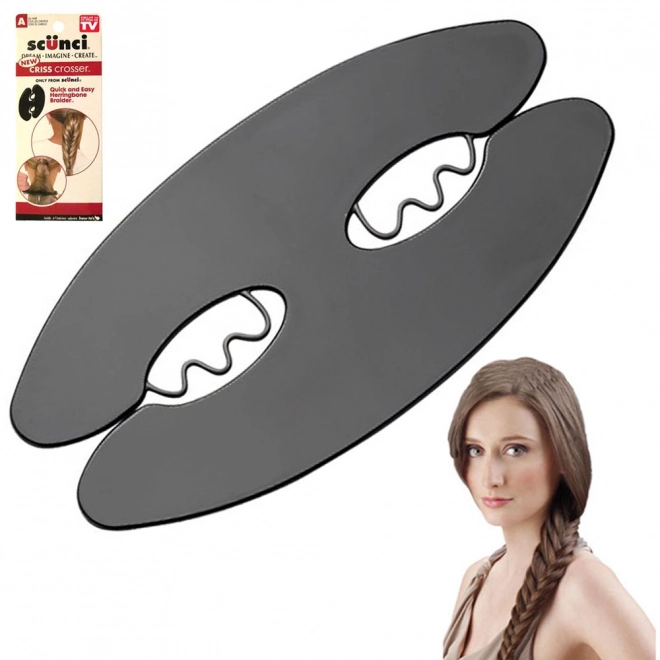 Haarvlecht Clips Criss Crosser