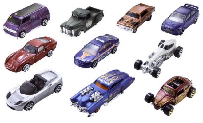 Hot Wheels ensemble de collection 10 voitures