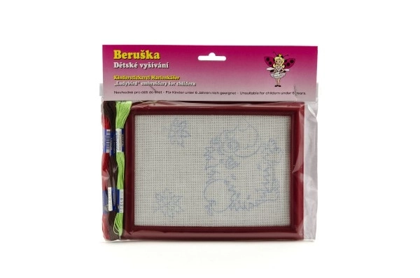 Borduren voor kinderen met lijst