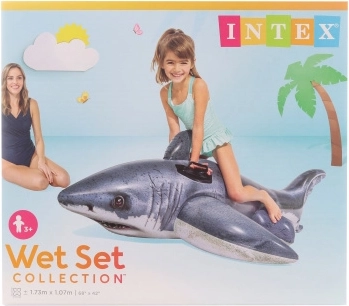 Aufblasbare Wasser-Matratze Hai INTEX