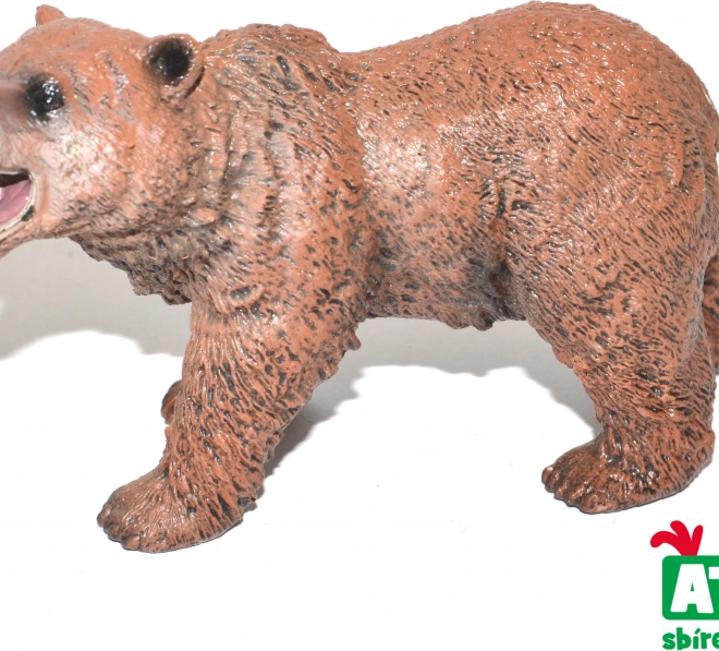 Figurine ours brun