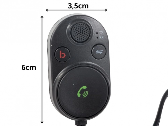 Bluetooth Car Adapter with USB Cable and Aux