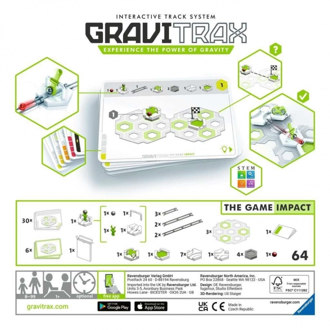 Piste à billes GraviTrax - Jeu Impact