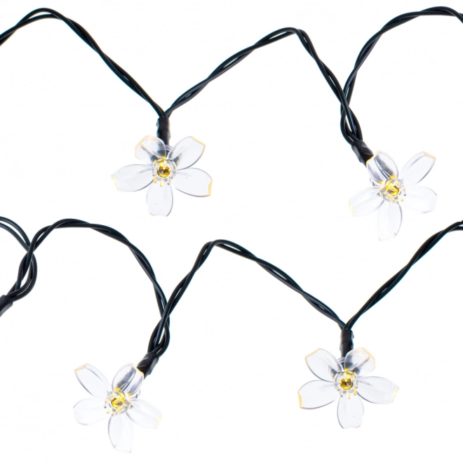 Zonnebloem Tuinverlichting 7m 50LED warm wit