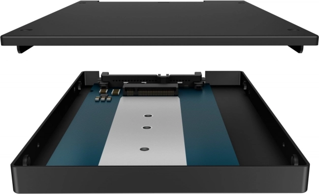 Konverter M.2 SATA auf 2,5" SSD 7 mm IB-M2S253