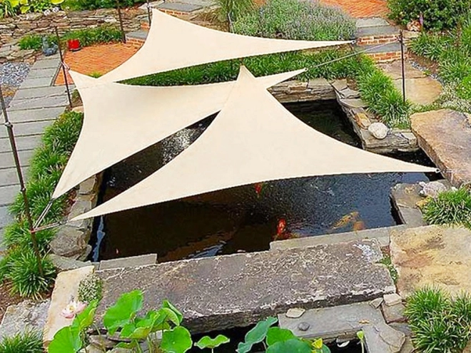 Wasserdichte Sonnensegel 3x3x3m