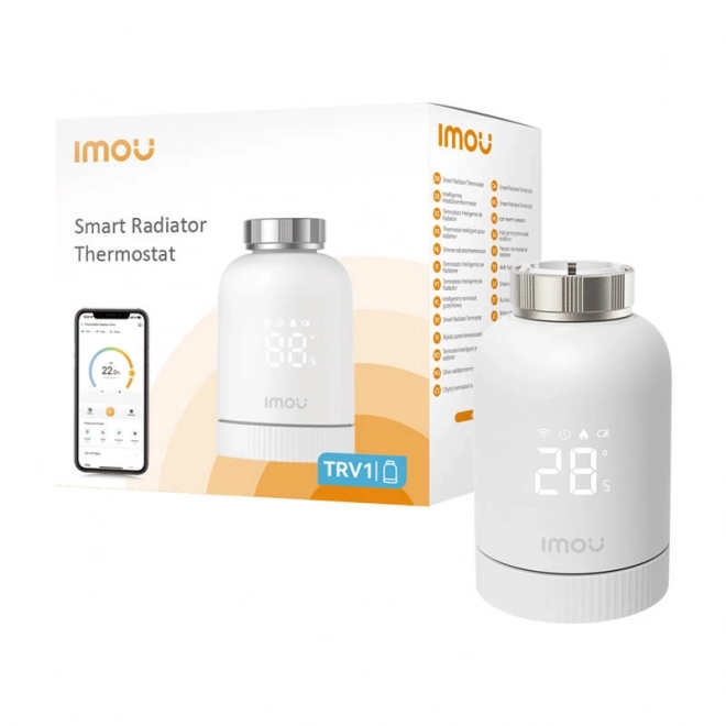 Tête thermostatique intelligente IMOU avec technologie ZigBee