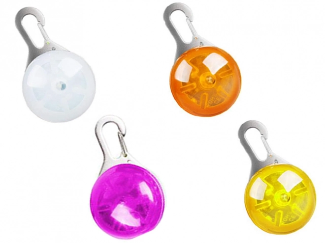 Lichtgevende LED-hanger voor halsbanden van honden en katten