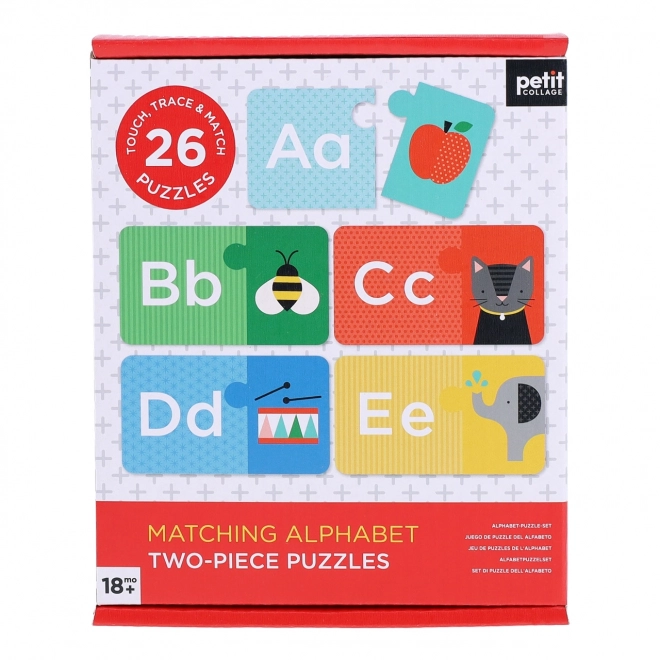 Didactische puzzel alfabet van Petit Collage
