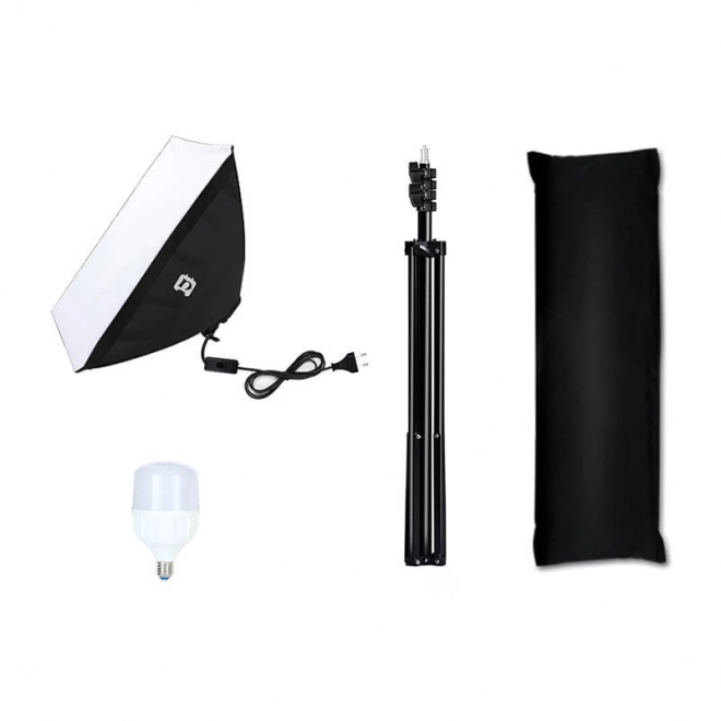 Puluz Studiokit Softbox 50x70 cm mit Stativ und LED-Lampe