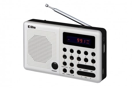 Radio Pliszka USB, FM weiß