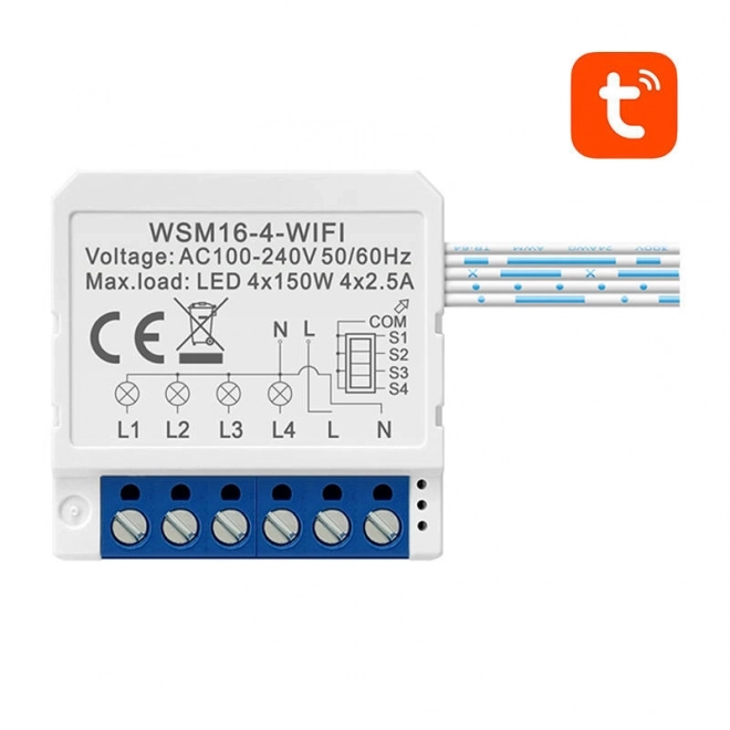 Smart WiFi switching module Avatto WSM16 TUYA – W4