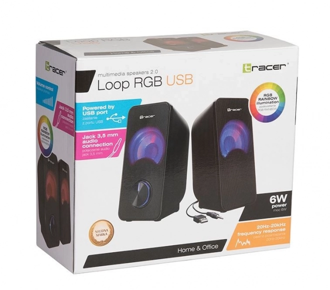 Lautsprecher 2.0 Loop RGB USB