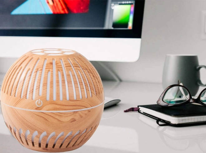 Diffuseur d'arôme et humidificateur avec éclairage RGB