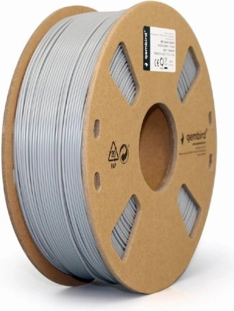 Filament for 3D printing ABS 1.75 mm, 1 kg, gray