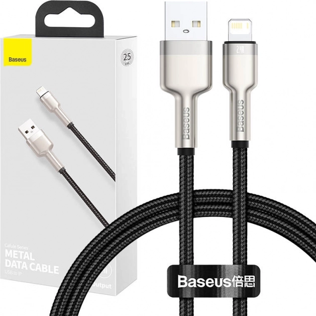 USB Cable for Lightning Baseus Cafule 0.25 m