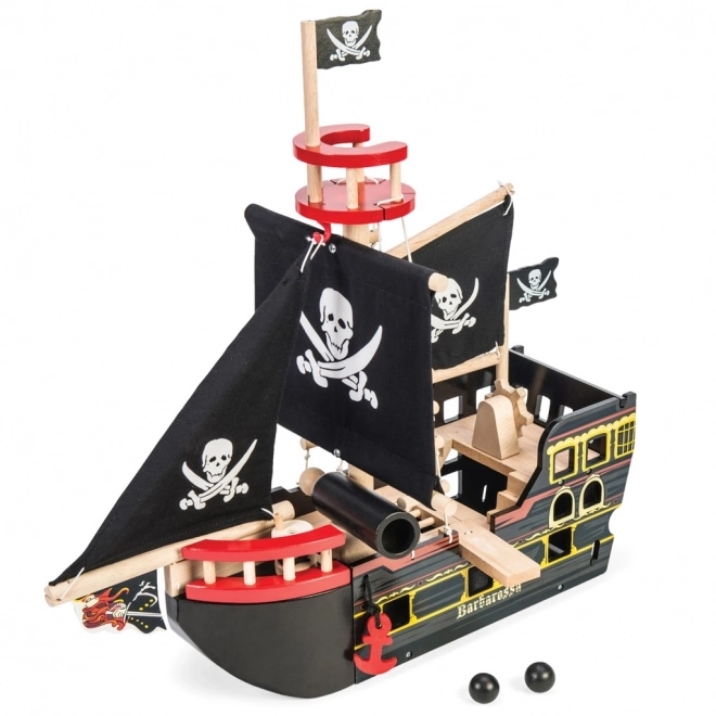 Piratenboot Barbarossa