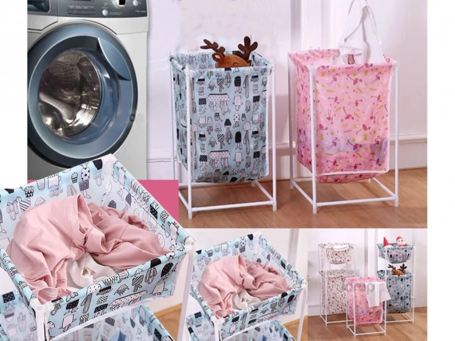 Wasmand met dubbele plank