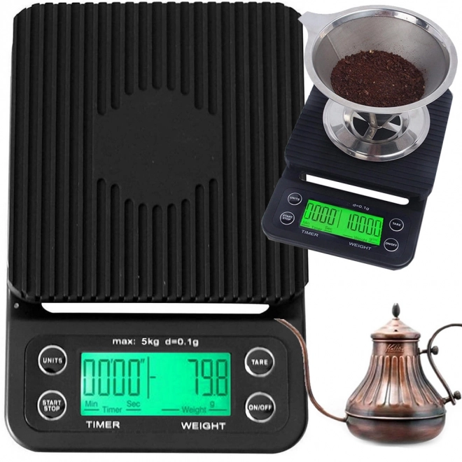 Elektronische Küchenwaage für Kaffee