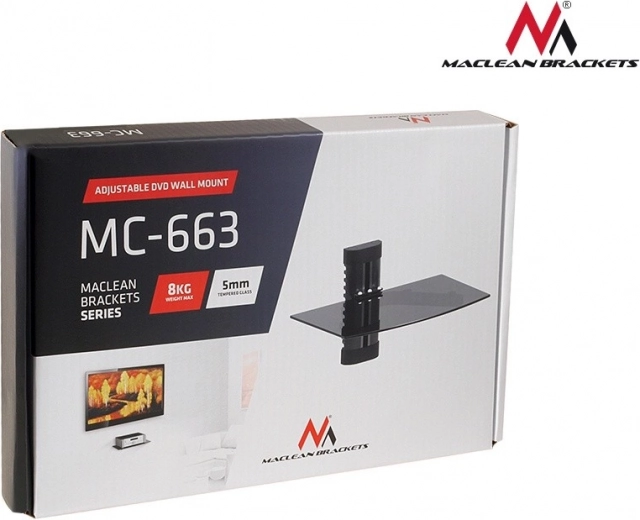 Elegantes schwarzes gehärtetes Glas