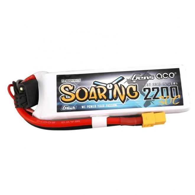 Gens ace G-Tech Soaring 2200mAh 11.1V 30C 3S1P Lipo batterij