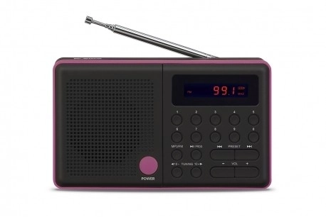 Radio Pliszka USB FM Schwarz