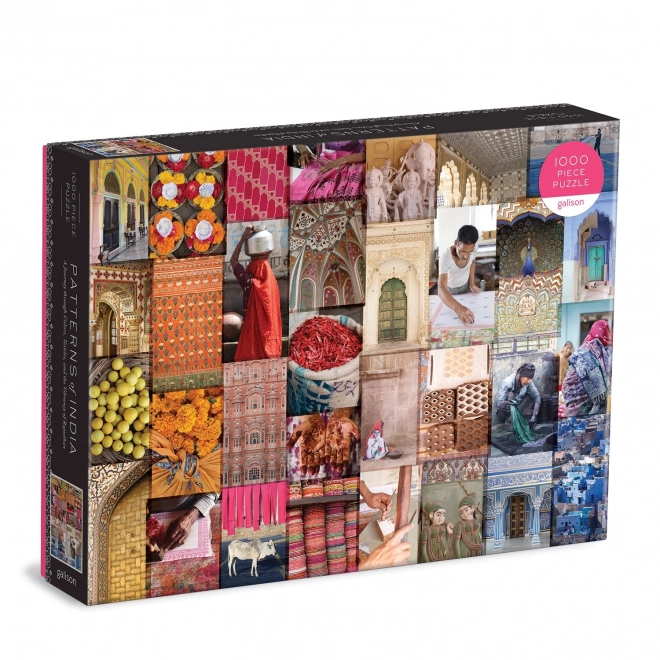Puzzle Galison Patterns of India 1000 pieces