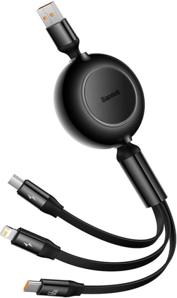 Retractable, pocket-size, tangle-free design
