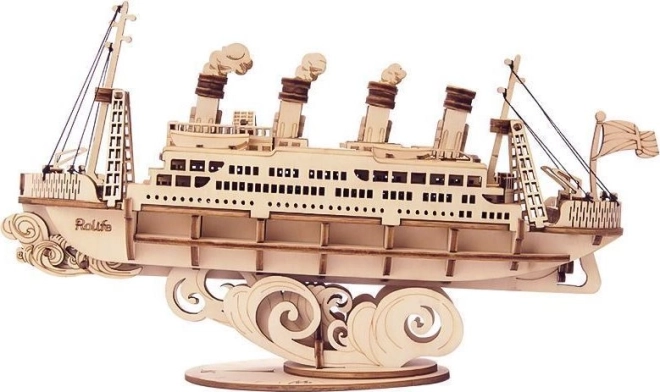 Cruiseschip - 3D houten bouwpakket