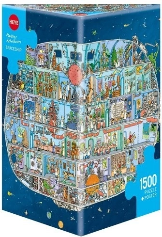 1500 stukjes Ruimteschip