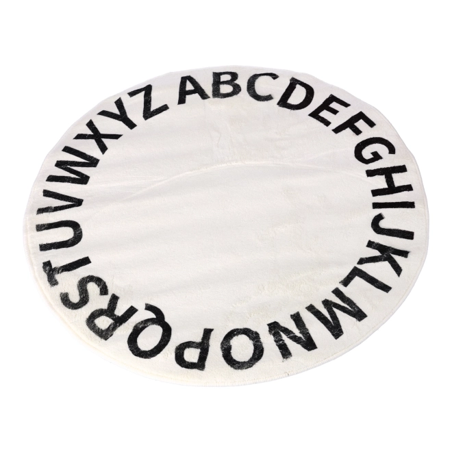 Verspieltes Alphabet-Motiv für spielerisches Lernen