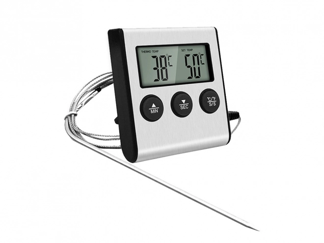 Thermomètre numérique avec sonde thermique pour viande