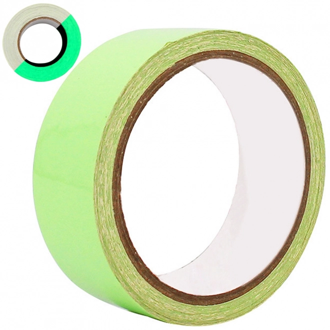 Fluorescerende tape die in het donker licht geeft 3 m