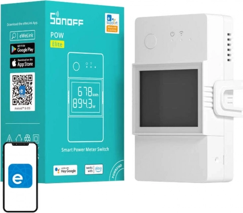 Smart Wi‑Fi Switch with Energy Monitoring Sonoff 20 A
