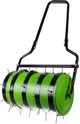 Gazons beluchten met vijf secties met spikes