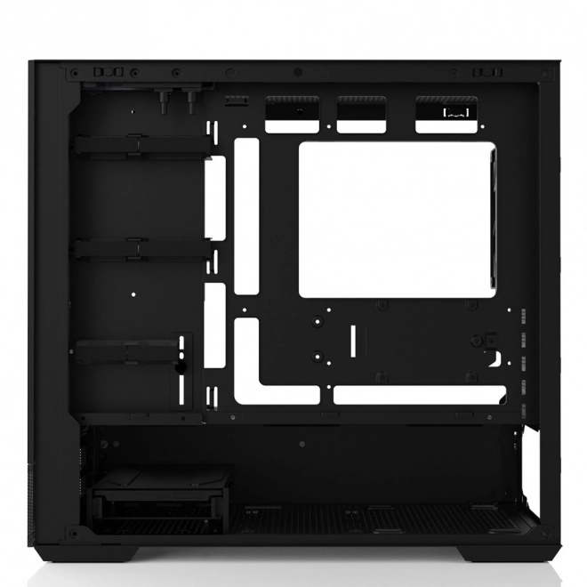 Kast P30 Air mATX Mini Tower met ARGB ventilatoren zwart