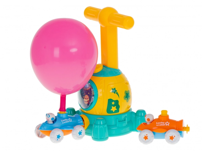 Lanceur de ballons aérodynamique - fusée