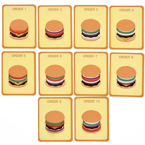 Kruzzel hamburger en bois 22673