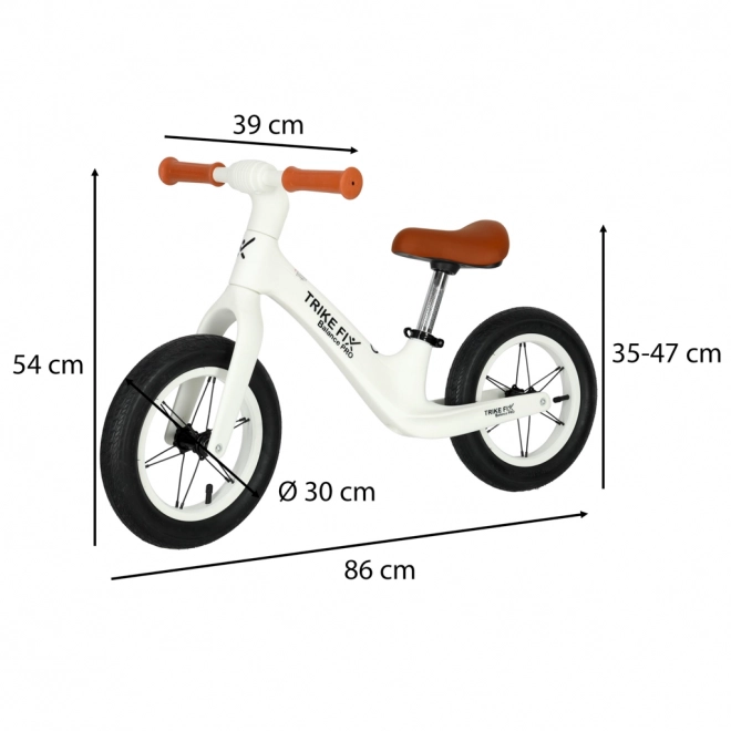 Loopfiets Trike Fix Balance Pro wit