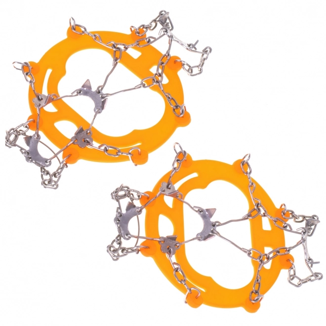 Crampons de chaussures couleur orange – taille 39-45, étui pratique