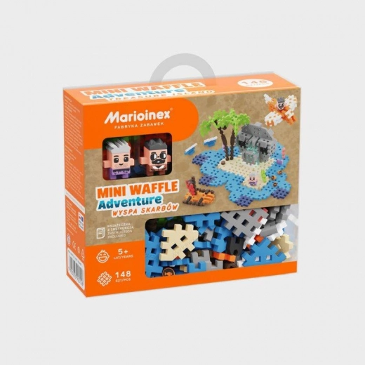 Mini Waffle – Île aux trésors, 148 pièces